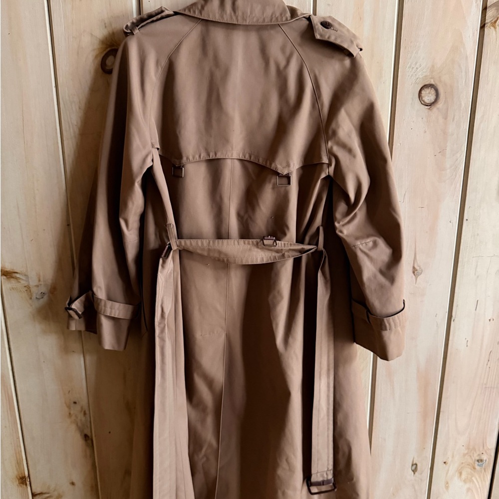 Etienne Aigner Beige trench coat Tan Trench Coat - Picture 2 of 7